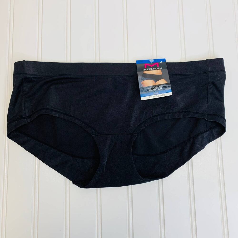 NWT Maidenform Dream Tailor Hipster Sz 8 XL Black